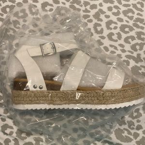 Soda Platform Wedges BRAND NEW, NEVER WORN